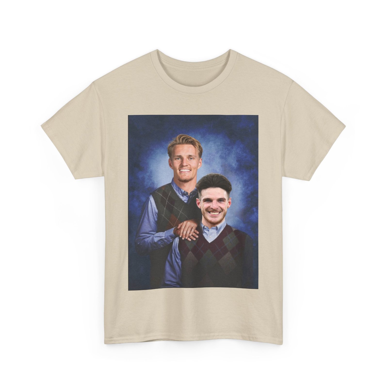 Declan Rice & Odegaard Step Brothers T-Shirt | Arsenal Football Duo Tee | Funny Gunners Fan Gift | Arsenal Merch Funny Unisex Heavy Cotton - Image 23