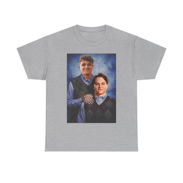 Lando Norris & Oscar Piastri Step Brothers T-Shirt | McLaren F1 Duo | Funny Racing Fan Tee | Formula 1 Gift Funny Unisex Heavy Cotton - Image 23