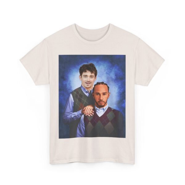 Charles & Lewis T-Shirt | Step Brothers F1 Duo Tee | Racing Fan Gift | Funny Formula 1 Shirt Unisex Heavy Cotton - Image 23