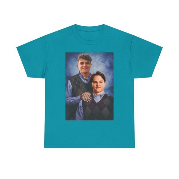 Lando Norris & Oscar Piastri Step Brothers T-Shirt | McLaren F1 Duo | Funny Racing Fan Tee | Formula 1 Gift Funny Unisex Heavy Cotton - Image 43