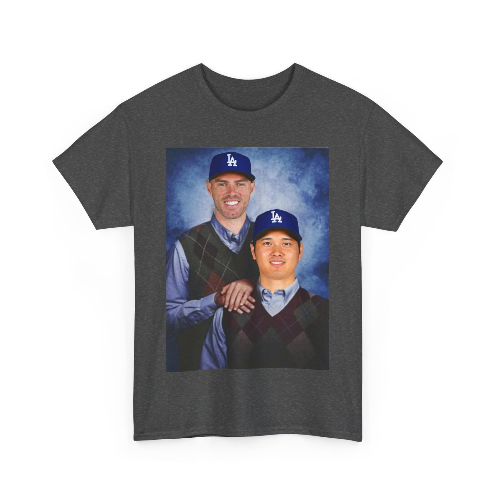 Freddie Freeman & Shohei Ohtani Step Brothers T-Shirt | LA Dodgers Baseball Tee | Funny MLB Duo Shirt | Dodgers Fan Gift Shirt - Image 33
