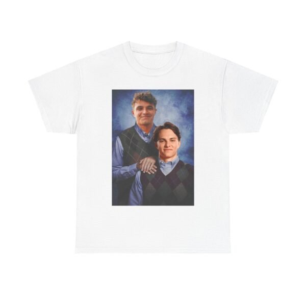 Lando Norris & Oscar Piastri Step Brothers T-Shirt | McLaren F1 Duo | Funny Racing Fan Tee | Formula 1 Gift Funny Unisex Heavy Cotton - Image 6