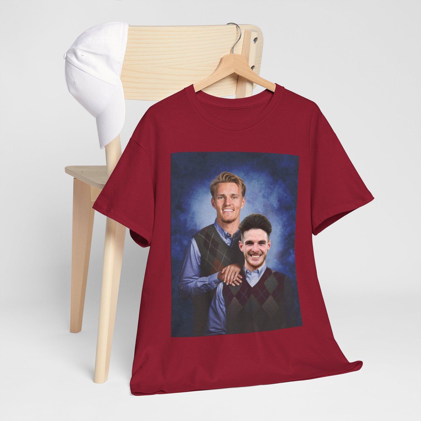 Declan Rice & Odegaard Step Brothers T-Shirt | Arsenal Football Duo Tee | Funny Gunners Fan Gift | Arsenal Merch Funny Unisex Heavy Cotton - Image 34