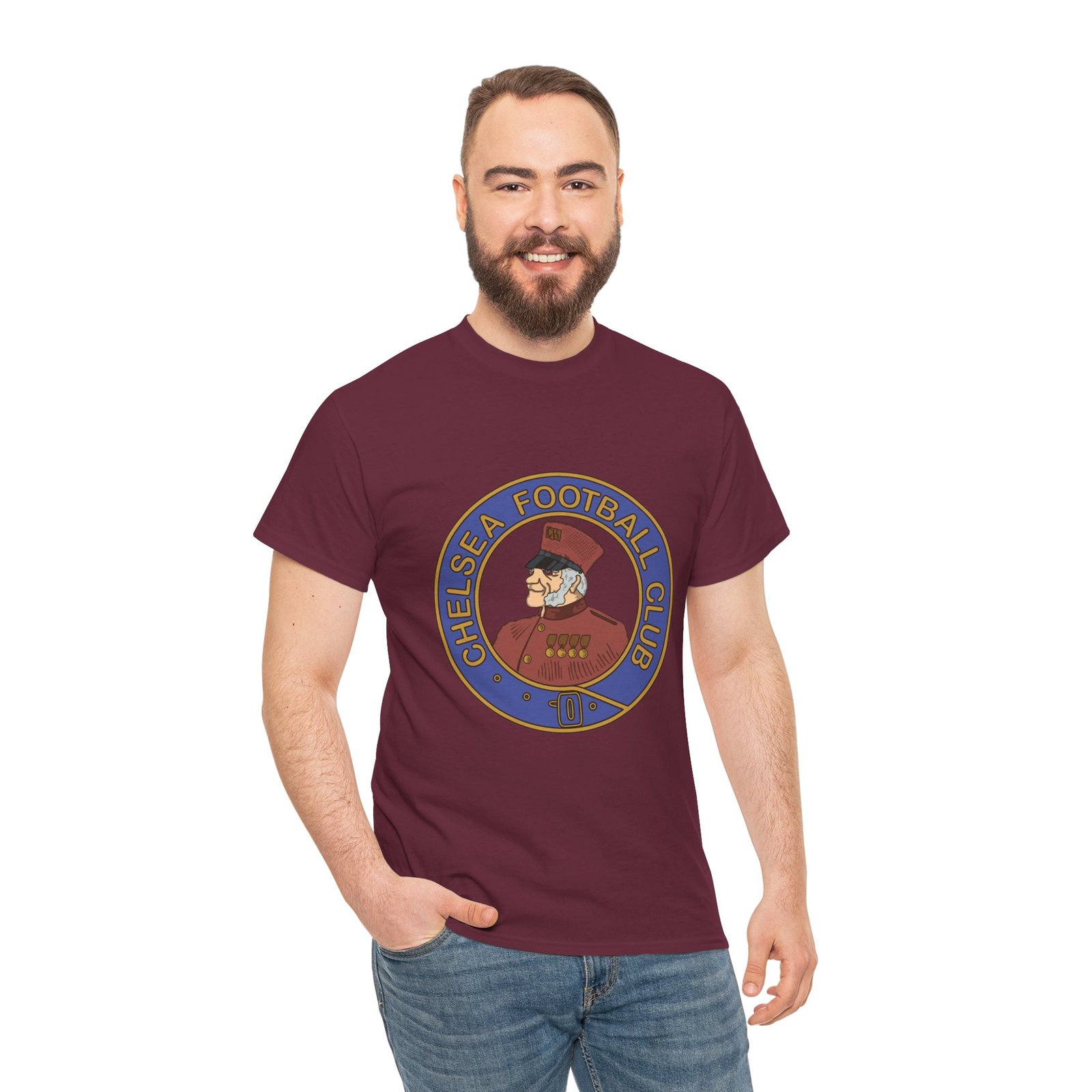 Retro Chelsea FC T-Shirt | Vintage Stamford Bridge Football Shirt | Classic Chelsea Soccer Tee | CFC Fan Gift | Unisex Chelsea Shirt - Image 25