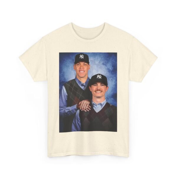 Aaron Judge & Max Fried Step Brothers T-Shirt | New York Yankees Braves Fan Shirt | Funny Baseball Duo Tee | MLB Gift Shirt - Image 21