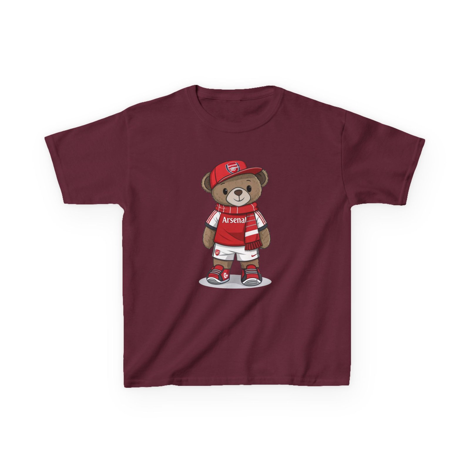 Arsenal Kids T-Shirt | Gunners Youth Football Tee | Junior Arsenal FC Shirt | Soccer Fan Gift for Kids Adorable Kids Tee with Arsenal Bear - Image 13