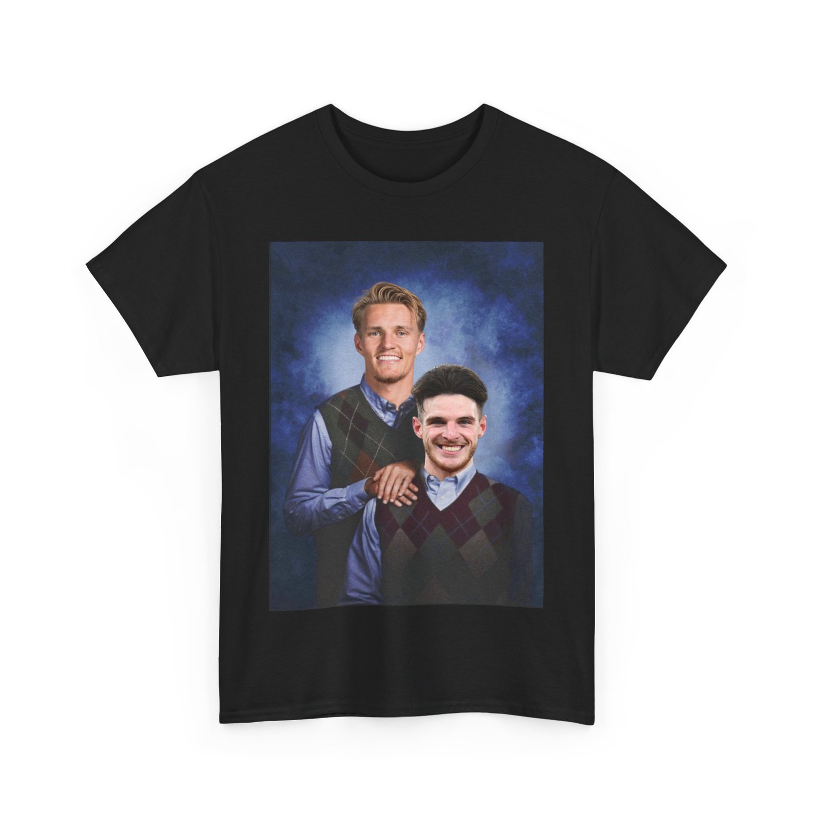 Declan Rice & Odegaard Step Brothers T-Shirt | Arsenal Football Duo Tee | Funny Gunners Fan Gift | Arsenal Merch Funny Unisex Heavy Cotton - Image 18
