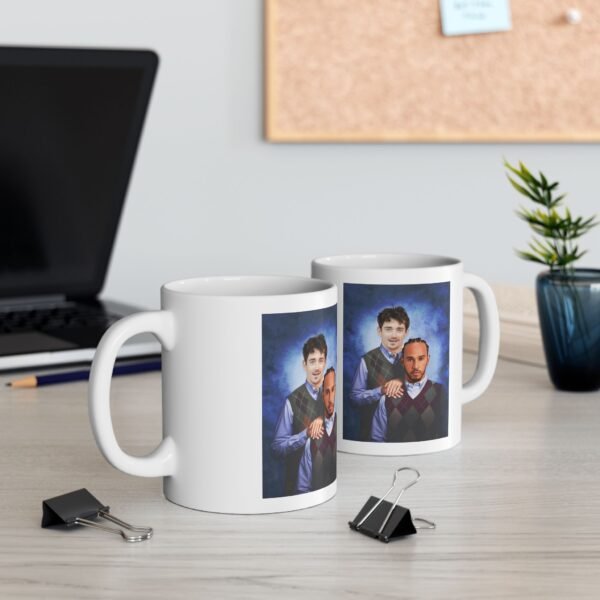 Charles Leclerc & Lewis Hamilton MUG | Step Brothers  F1 Duo Tee | Racing Fan Gift | Funny Formula 1 mug  Funny Mug