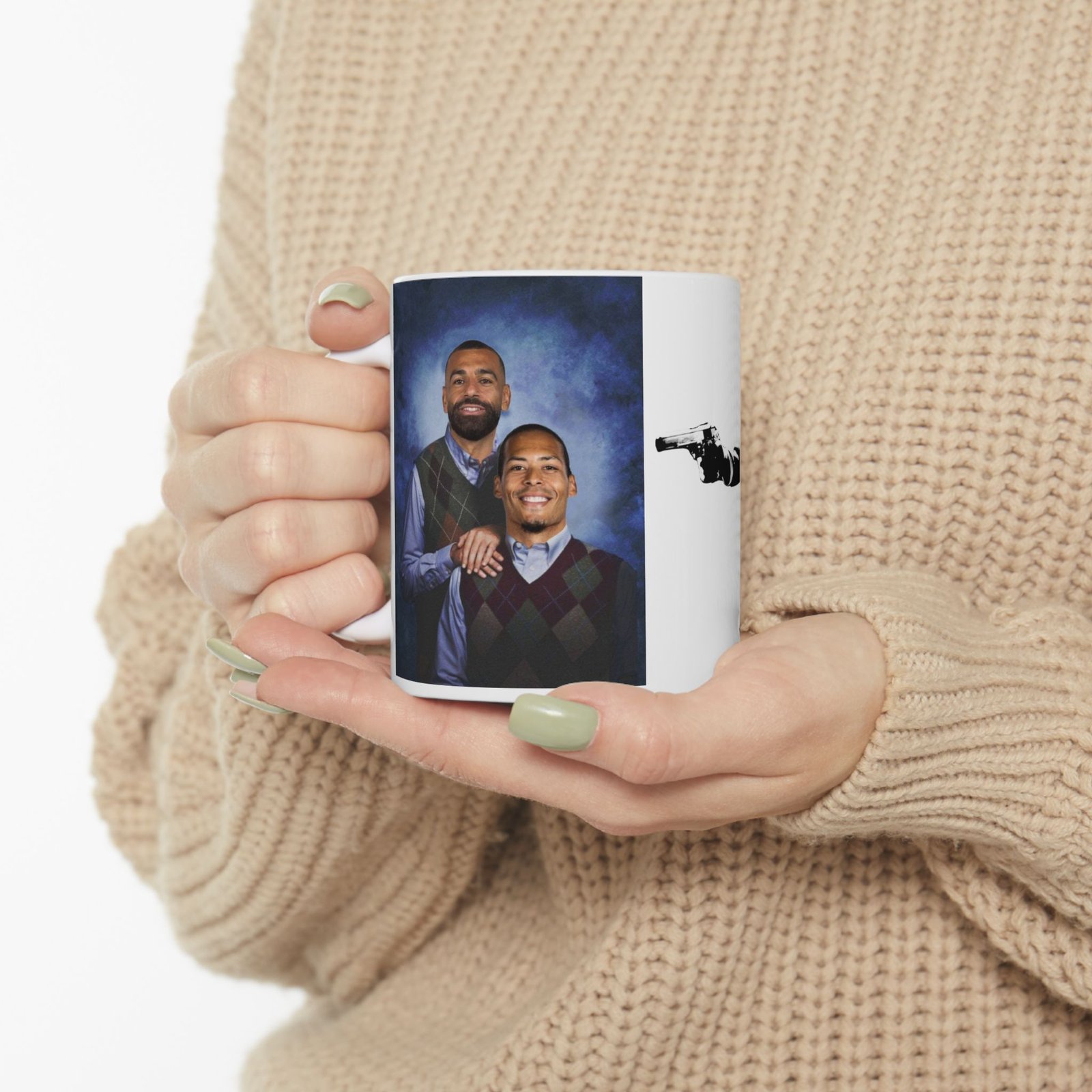 Mo Salah & Virgil van Dijk Mug – Liverpool FC Coffee Cup – Soccer Fan Gift for Reds Supporters - Image 10