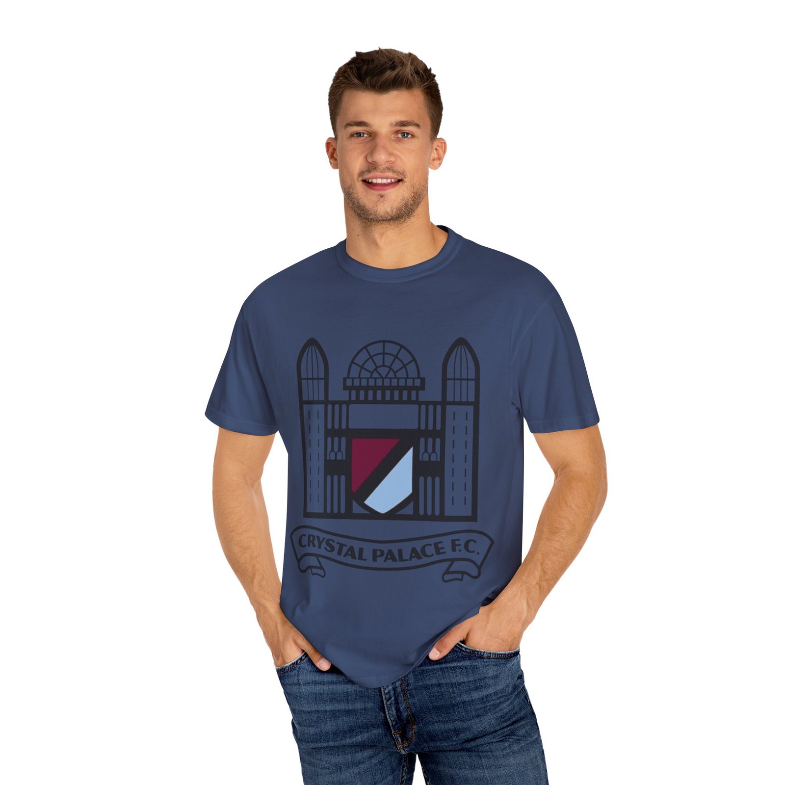 Crystal Palace Vintage T-Shirt – Retro Logo Football Tee for Fans - Image 44