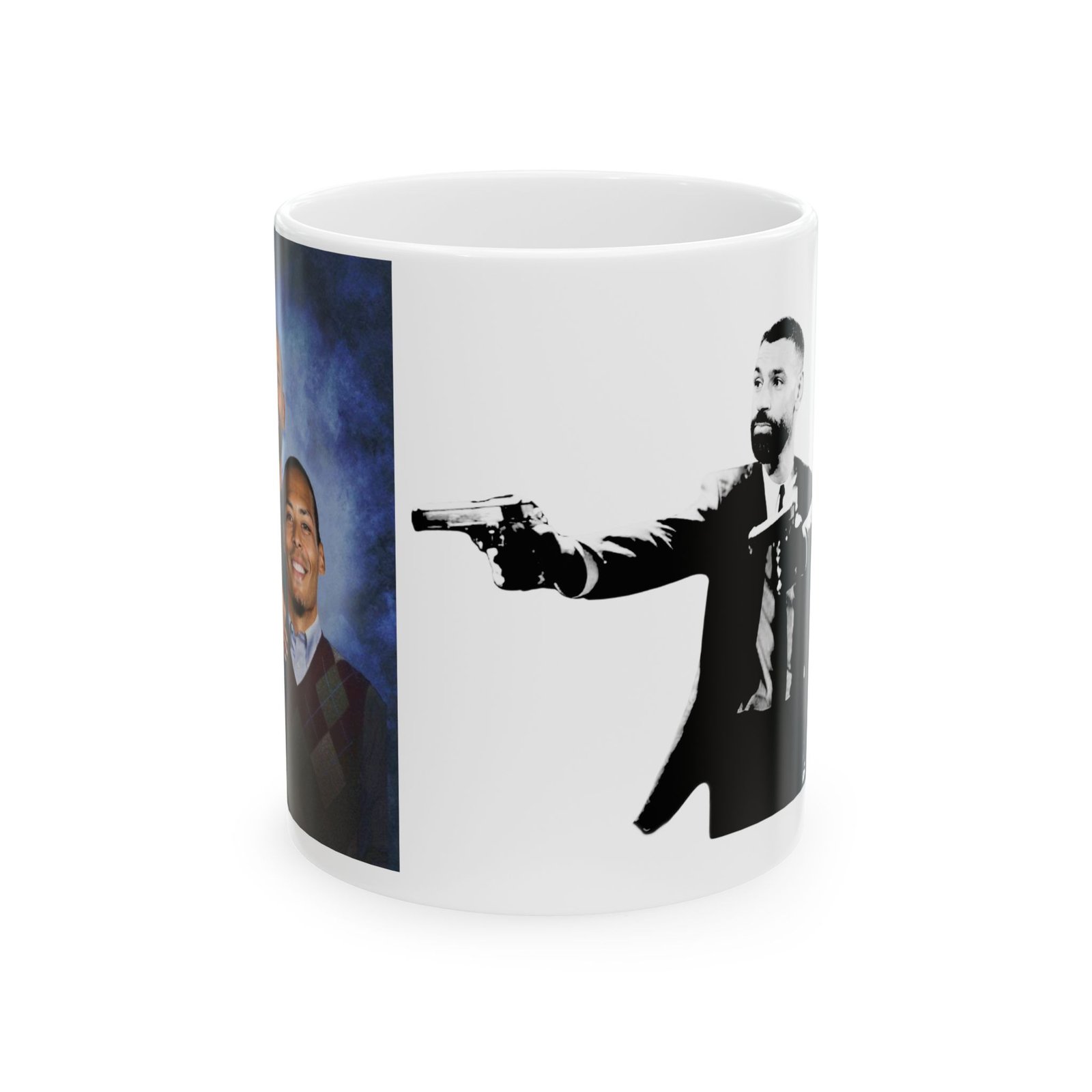 Mo Salah & Virgil van Dijk Mug – Liverpool FC Coffee Cup – Soccer Fan Gift for Reds Supporters - Image 2