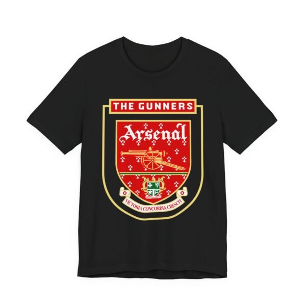 Retro Vintage Arsenal Logo T-Shirt | Arsenal Fan Tee | Arsenal FC Apparel | Gift for Him or Her | Unisex Jersey Short Sleeve Tee - Image 17