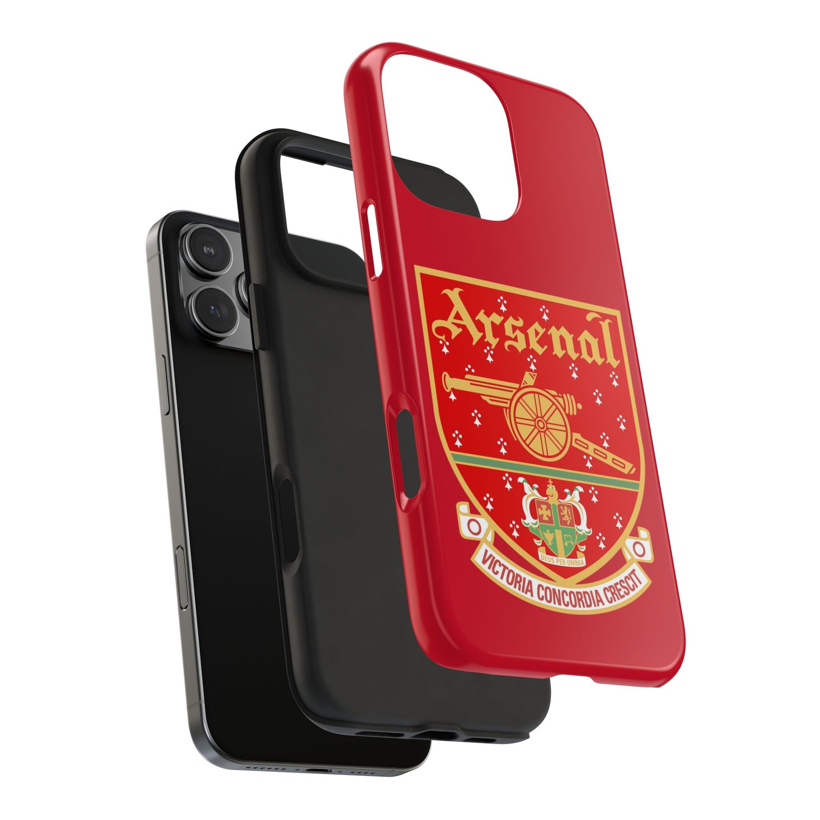 vintage Arsenal Tough Phone Case - Ideal for Fans, Durable Protection, Perfect Gift for Birthdays, Sports Events, Christmas, Custom Design - Image 100