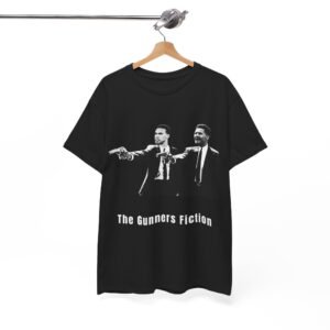 William Saliba and Gabriel Magalhães Shirt |  Arsenal FC Shirt | The Gunners | Saliba arsenal Unisex Heavy Cotton Tee, pulp fiction style