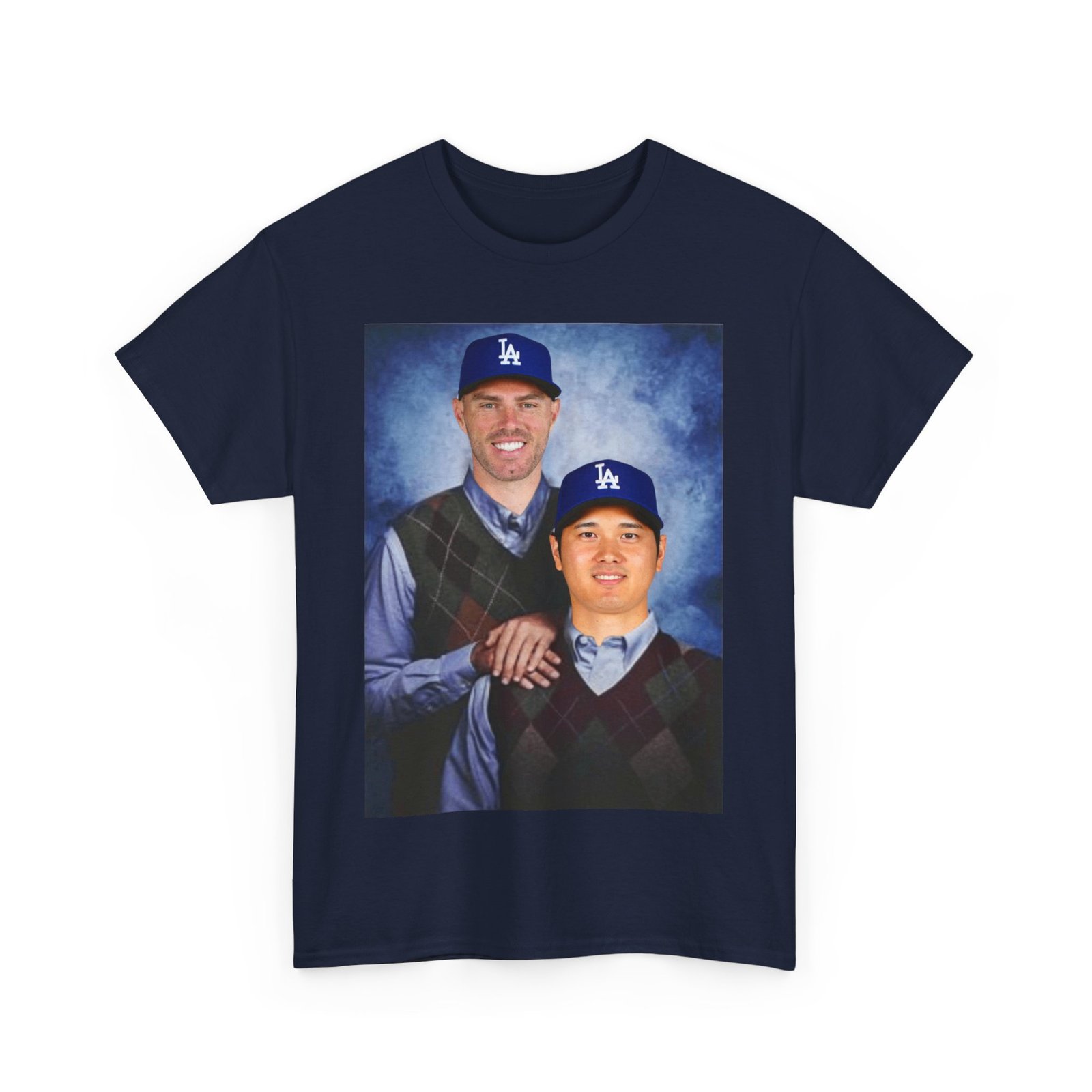 Freddie Freeman & Shohei Ohtani Step Brothers T-Shirt | LA Dodgers Baseball Tee | Funny MLB Duo Shirt | Dodgers Fan Gift Shirt