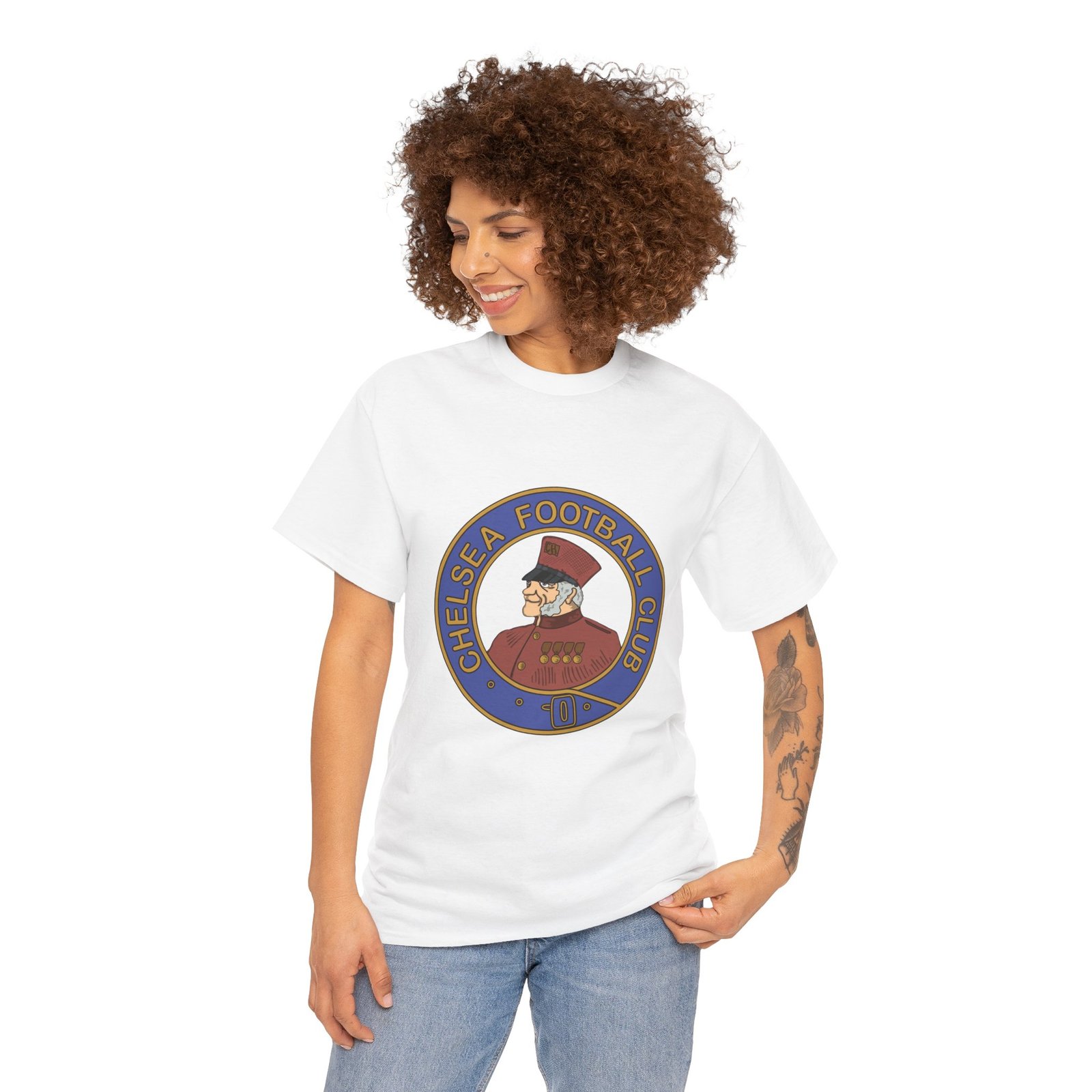 Retro Chelsea FC T-Shirt | Vintage Stamford Bridge Football Shirt | Classic Chelsea Soccer Tee | CFC Fan Gift | Unisex Chelsea Shirt - Image 11