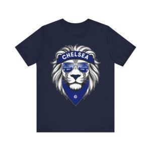 Alternative view of Chelsea Vintage T-Shirt – Retro Chelsea FC Fan Tee – Classic Football Shirt for Blues Supporters
