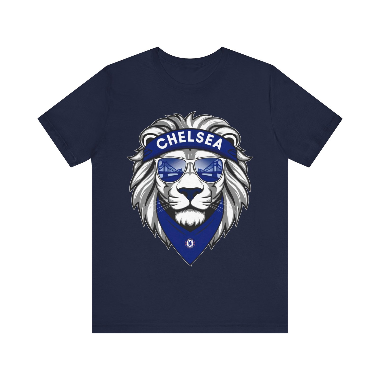 Chelsea Vintage T-Shirt – Retro Chelsea FC Fan Tee – Classic Football Shirt for Blues Supporters - Image 2