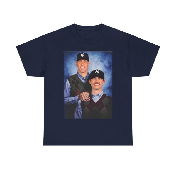 Aaron Judge & Max Fried Step Brothers T-Shirt | New York Yankees Braves Fan Shirt | Funny Baseball Duo Tee | MLB Gift Shirt - Image 24
