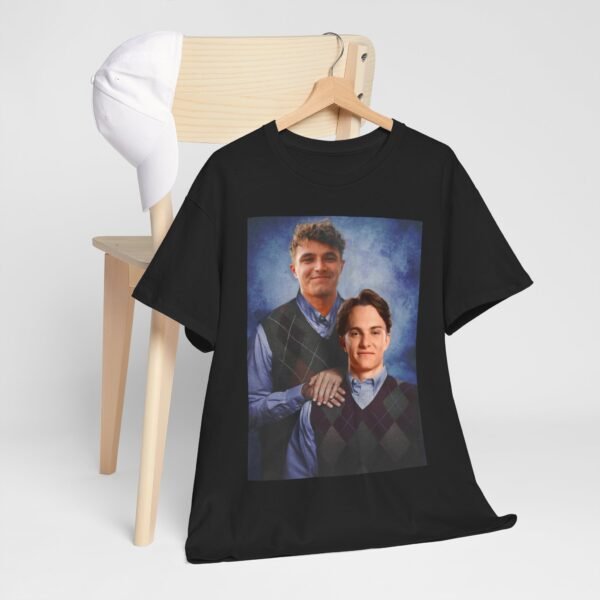 Lando Norris & Oscar Piastri Step Brothers T-Shirt | McLaren F1 Duo | Funny Racing Fan Tee | Formula 1 Gift Funny Unisex Heavy Cotton - Image 17