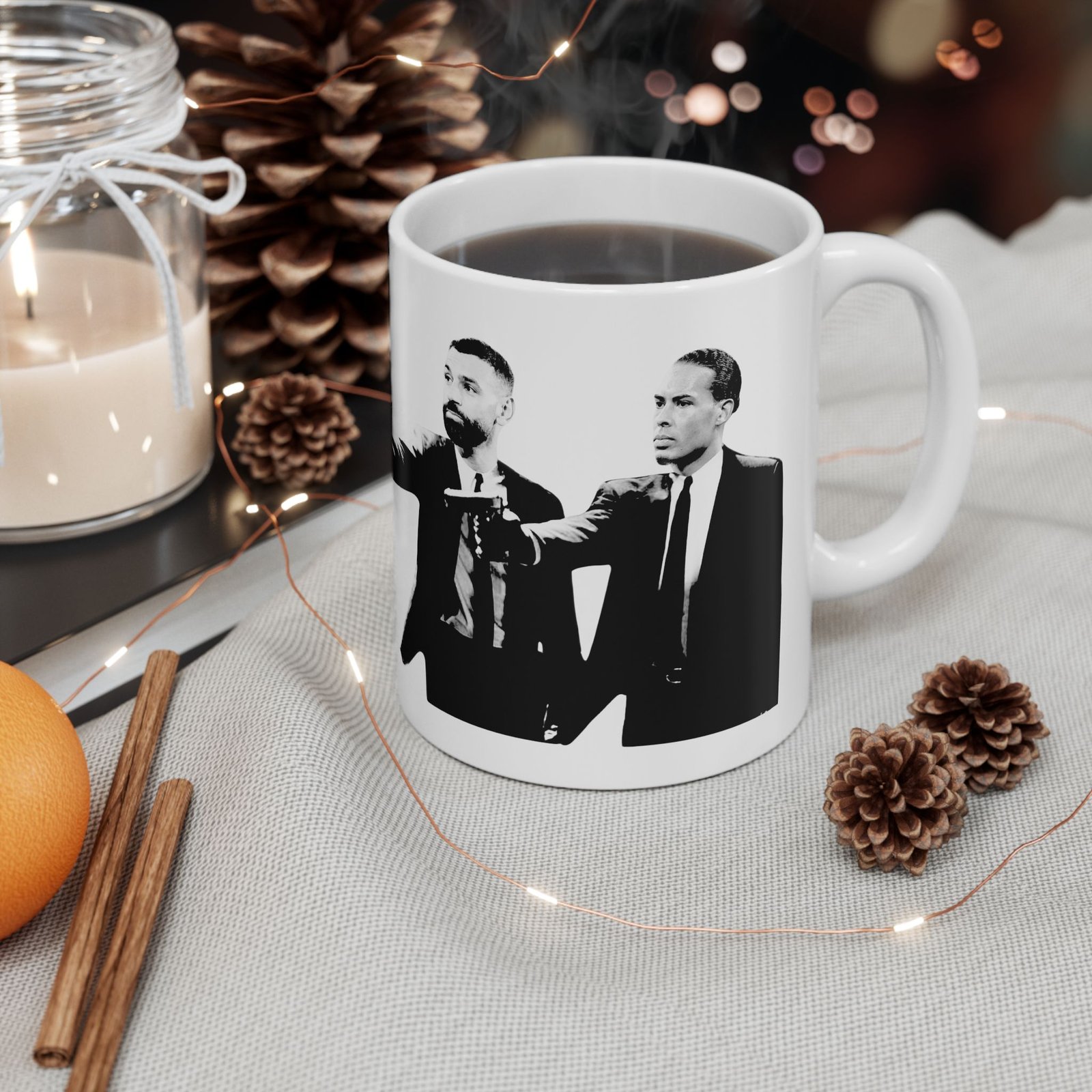 Mo Salah & Virgil van Dijk Mug – Liverpool FC Coffee Cup – Soccer Fan Gift for Reds Supporters - Image 6