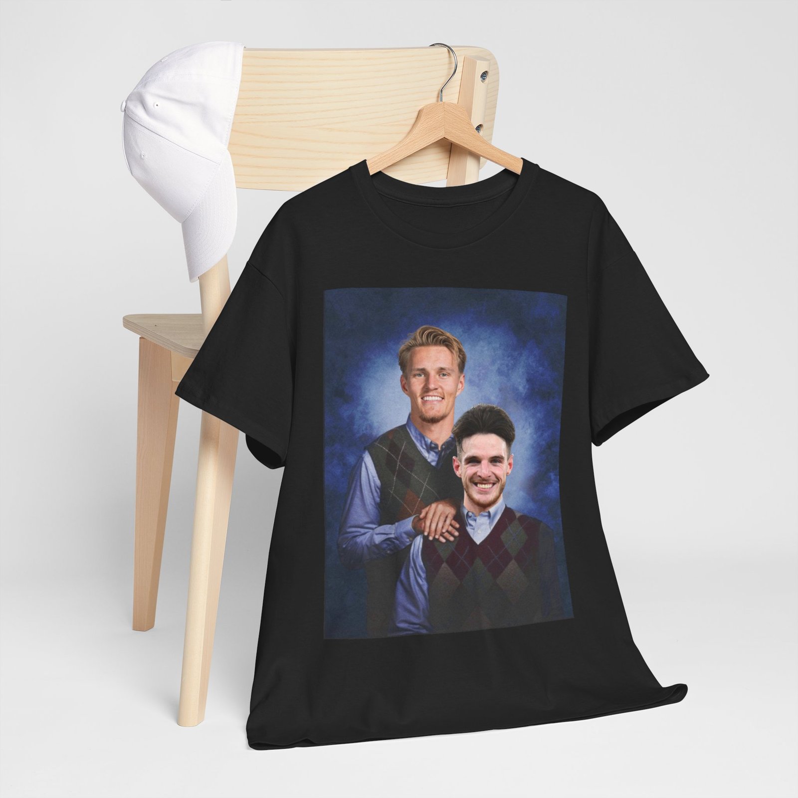Declan Rice & Odegaard Step Brothers T-Shirt | Arsenal Football Duo Tee | Funny Gunners Fan Gift | Arsenal Merch Funny Unisex Heavy Cotton - Image 19