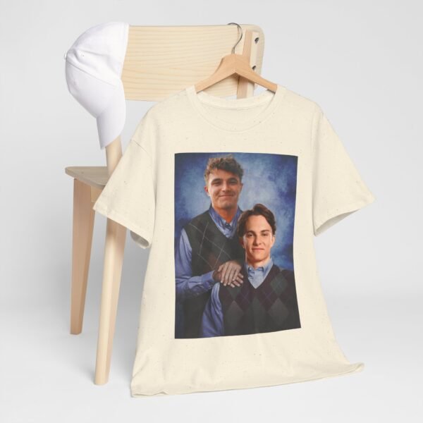 Lando Norris & Oscar Piastri Step Brothers T-Shirt | McLaren F1 Duo | Funny Racing Fan Tee | Formula 1 Gift Funny Unisex Heavy Cotton - Image 37