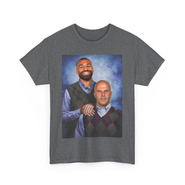 Mohamed Salah & Arne Slot Step Brothers T-Shirt | Liverpool FC Shirt | Football Manager Player Duo Shirt | Soccer Fan Gift, liverpool jersey - Image 19