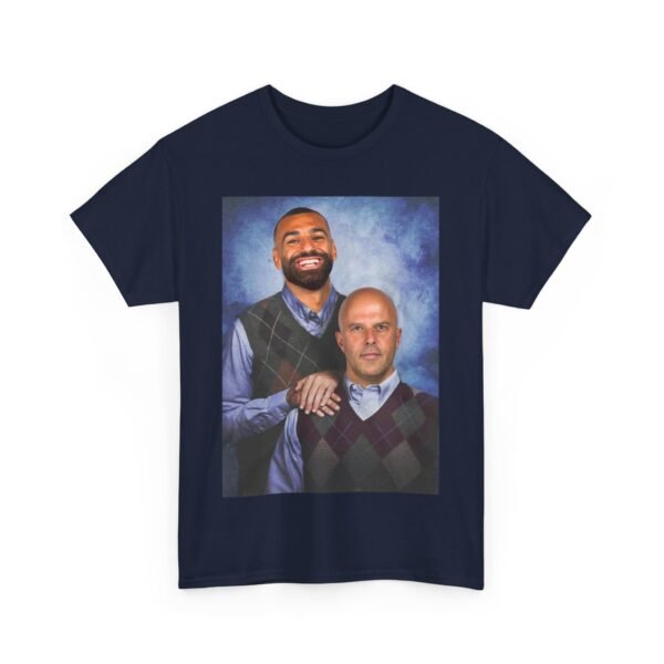 Mohamed Salah & Arne Slot Step Brothers T-Shirt | Liverpool FC Shirt | Football Manager Player Duo Shirt | Soccer Fan Gift, liverpool jersey - Image 23
