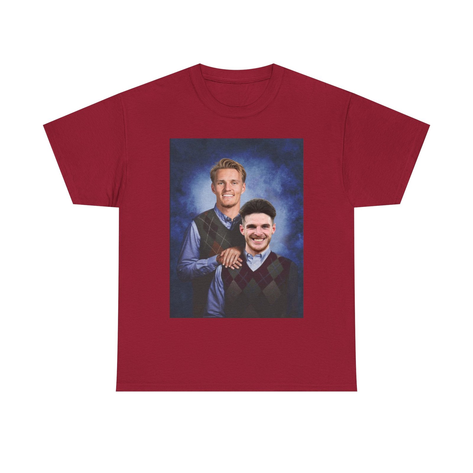 Declan Rice & Odegaard Step Brothers T-Shirt | Arsenal Football Duo Tee | Funny Gunners Fan Gift | Arsenal Merch Funny Unisex Heavy Cotton - Image 32
