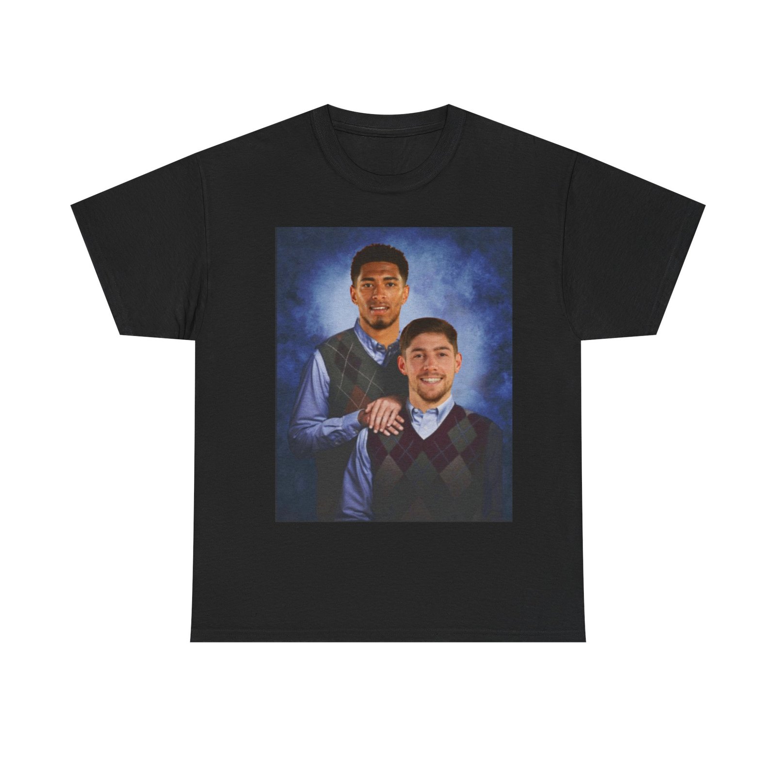 Real Madrid T-Shirt – Jude Bellingham & Valverde Step Brothers Duo – Vintage Madridista Fan Tee - Image 14