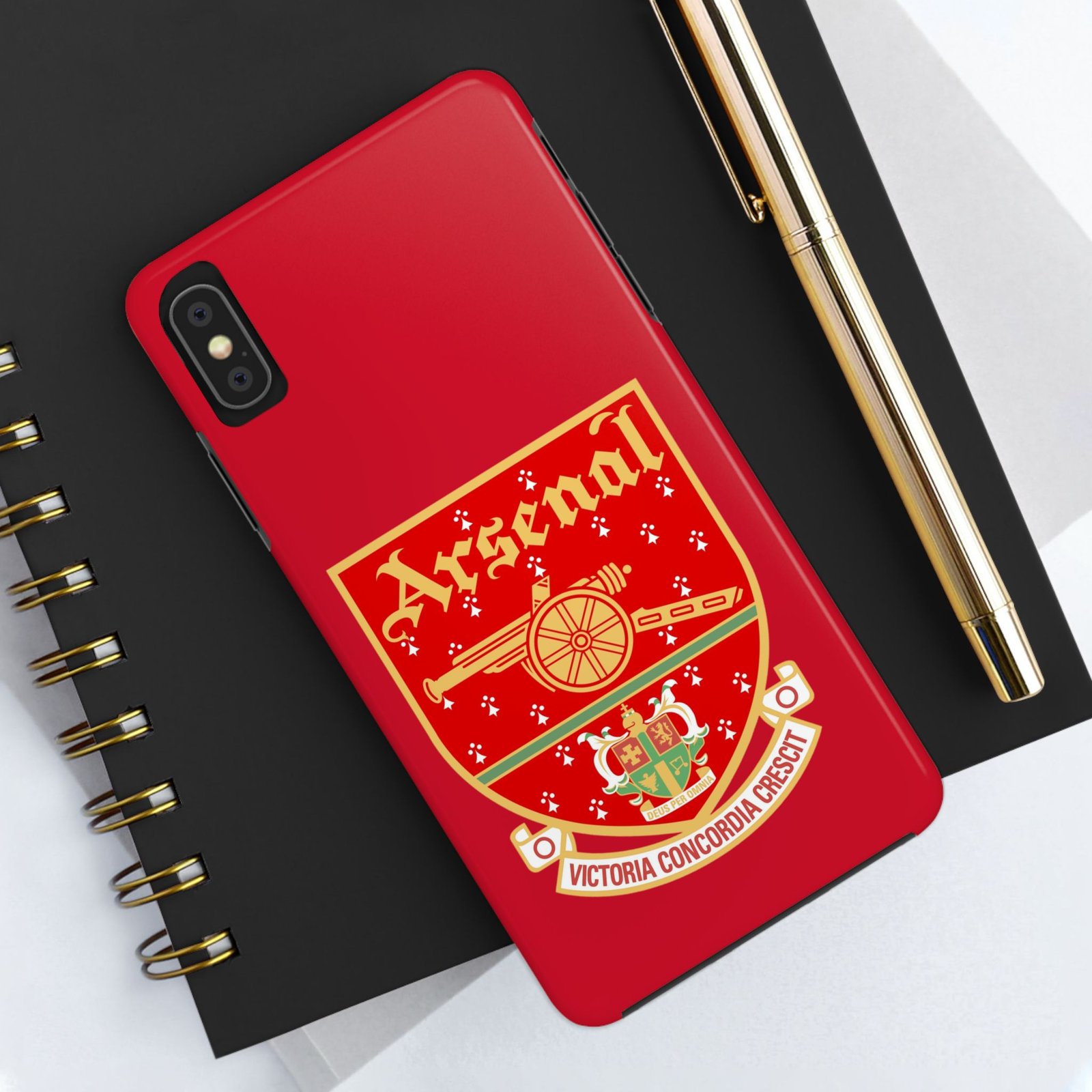 vintage Arsenal Tough Phone Case - Ideal for Fans, Durable Protection, Perfect Gift for Birthdays, Sports Events, Christmas, Custom Design - Image 14