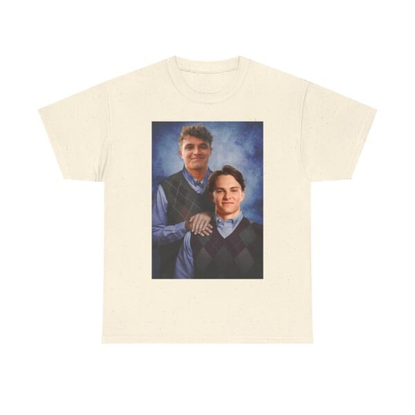 Lando Norris & Oscar Piastri Step Brothers T-Shirt | McLaren F1 Duo | Funny Racing Fan Tee | Formula 1 Gift Funny Unisex Heavy Cotton - Image 33