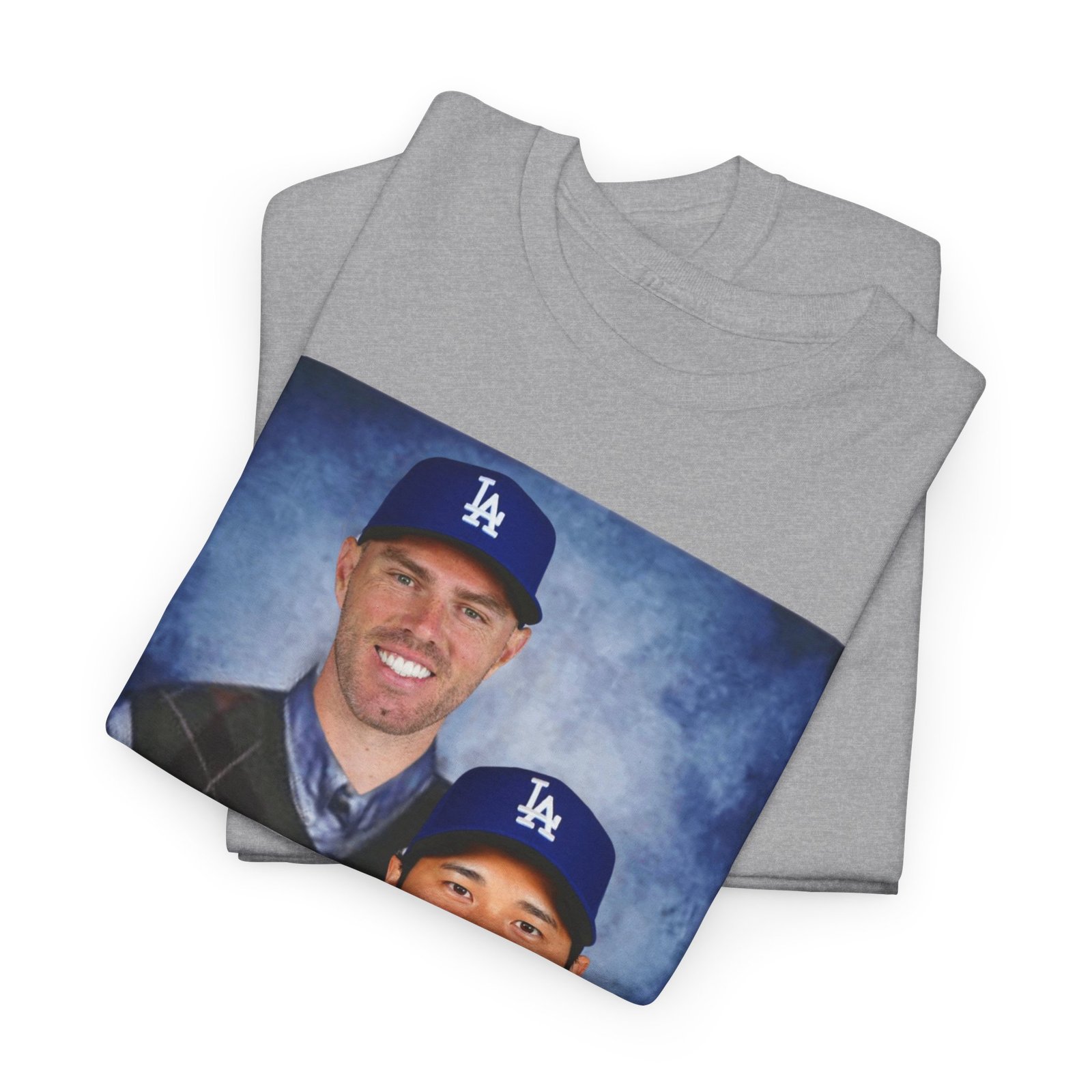 Freddie Freeman & Shohei Ohtani Step Brothers T-Shirt | LA Dodgers Baseball Tee | Funny MLB Duo Shirt | Dodgers Fan Gift Shirt - Image 22