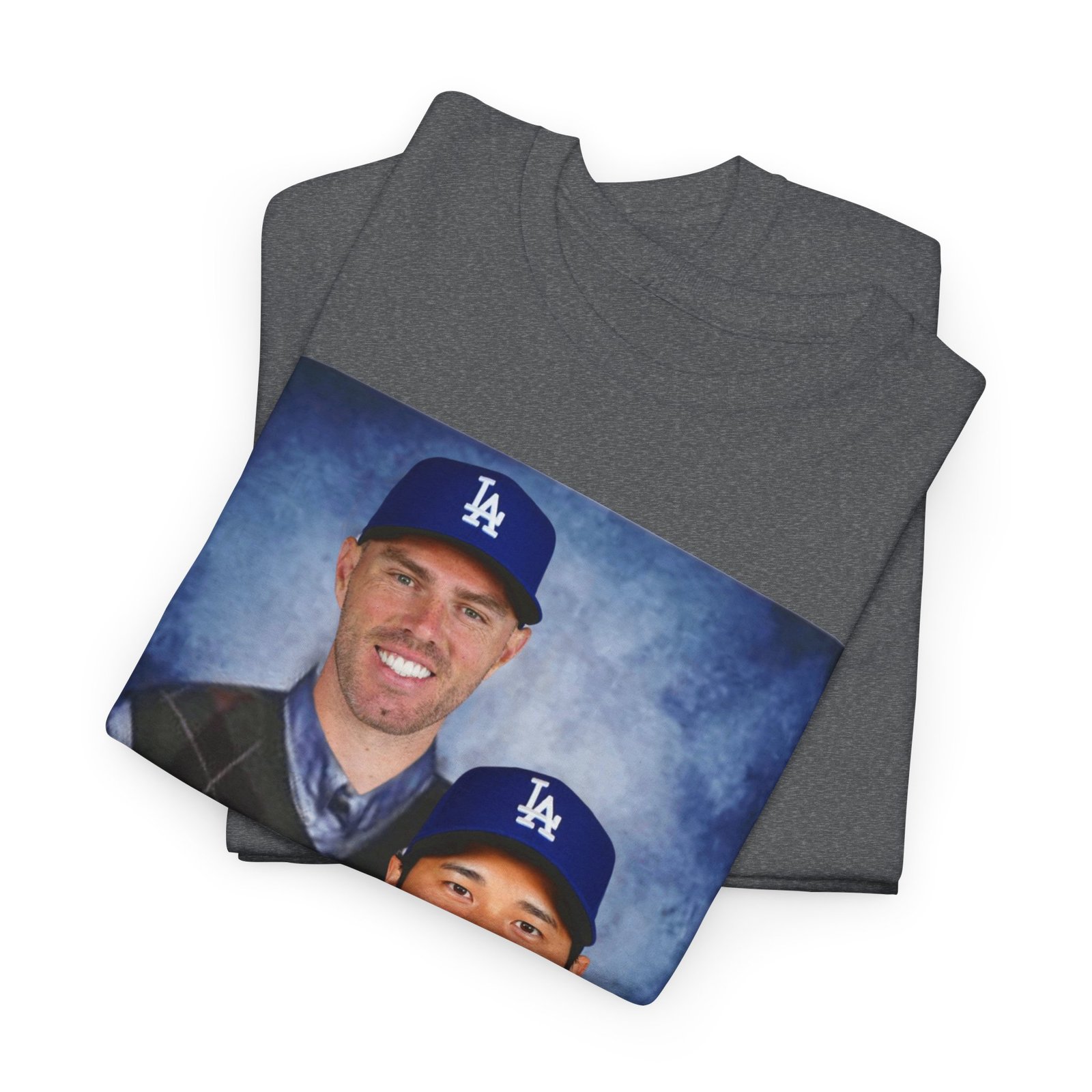 Freddie Freeman & Shohei Ohtani Step Brothers T-Shirt | LA Dodgers Baseball Tee | Funny MLB Duo Shirt | Dodgers Fan Gift Shirt - Image 28