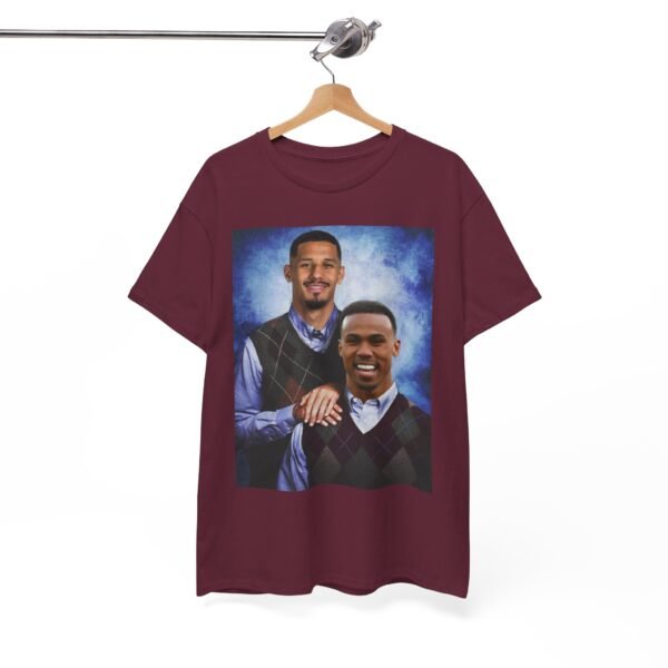 Gabriel & William Saliba T-Shirt | Arsenal FC Shirt | Step brother Shirt |  Unisex Heavy Cotton Tee | Arsenal Football | Arsenal Gift - Image 37