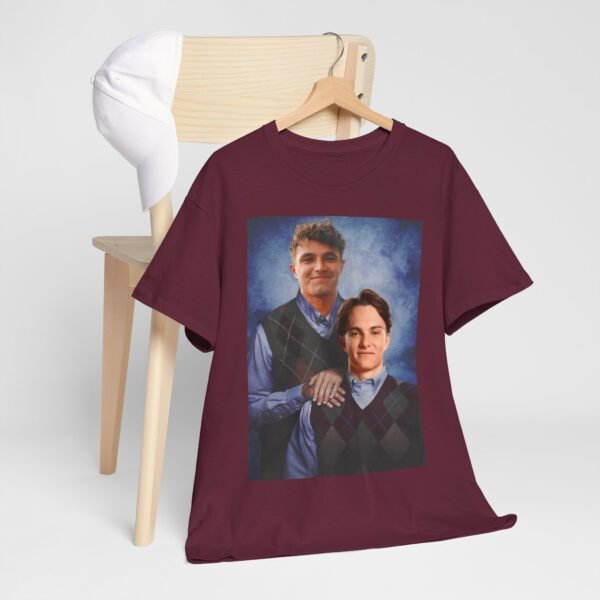 Lando Norris & Oscar Piastri Step Brothers T-Shirt | McLaren F1 Duo | Funny Racing Fan Tee | Formula 1 Gift Funny Unisex Heavy Cotton - Image 32