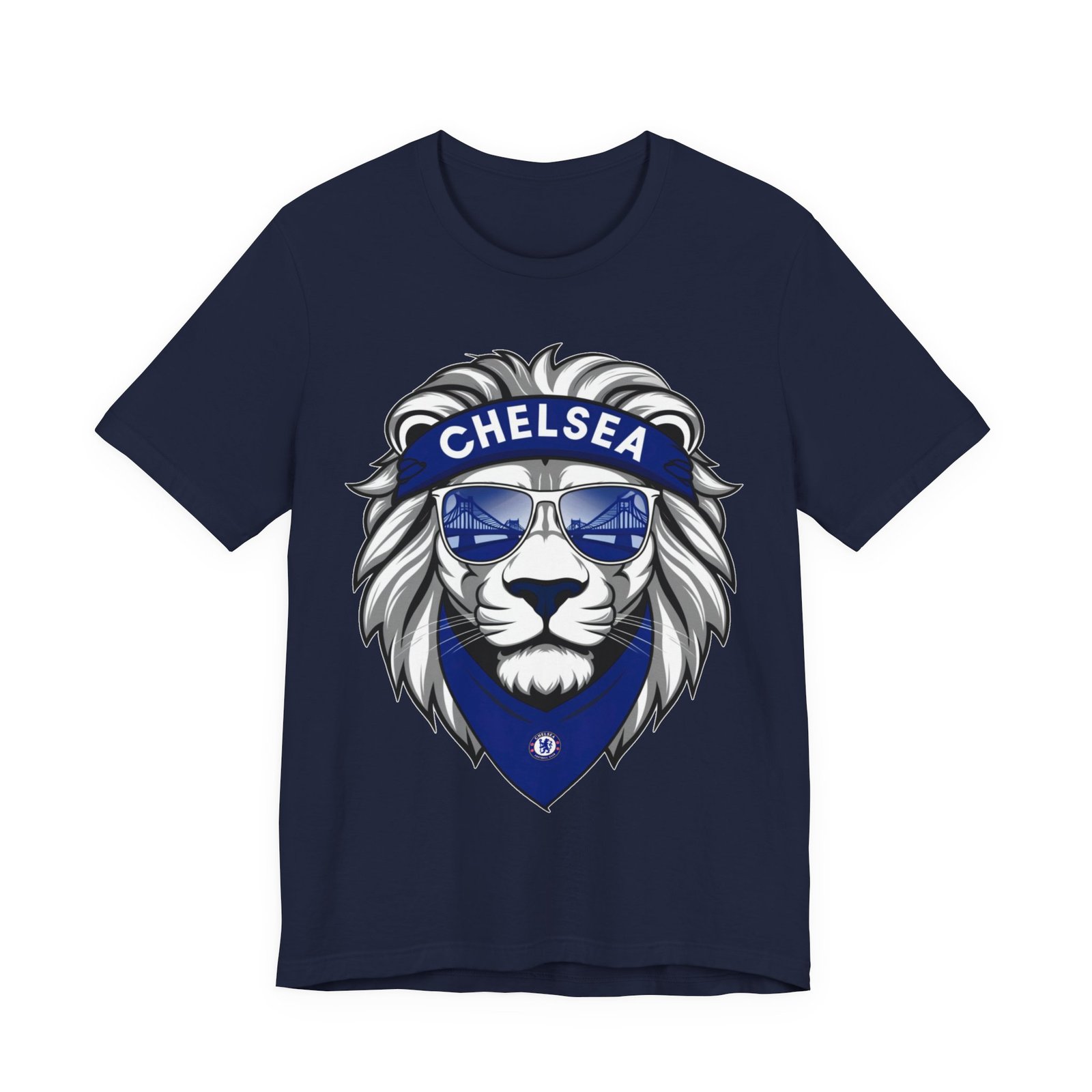 Chelsea Vintage T-Shirt – Retro Chelsea FC Fan Tee – Classic Football Shirt for Blues Supporters - Image 3