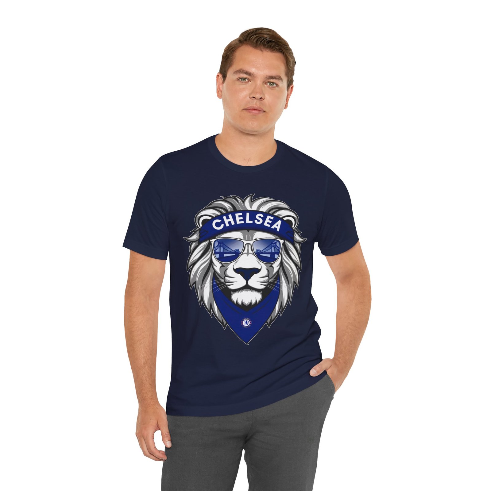 Chelsea Vintage T-Shirt – Retro Chelsea FC Fan Tee – Classic Football Shirt for Blues Supporters - Image 5
