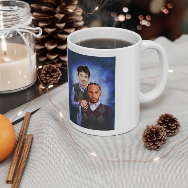 Charles Leclerc & Lewis Hamilton MUG | Step Brothers  F1 Duo Tee | Racing Fan Gift | Funny Formula 1 mug  Funny Mug - Image 11