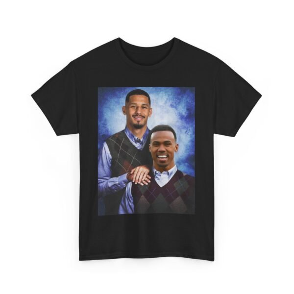 Gabriel & William Saliba T-Shirt | Arsenal FC Shirt | Step brother Shirt |  Unisex Heavy Cotton Tee | Arsenal Football | Arsenal Gift - Image 22