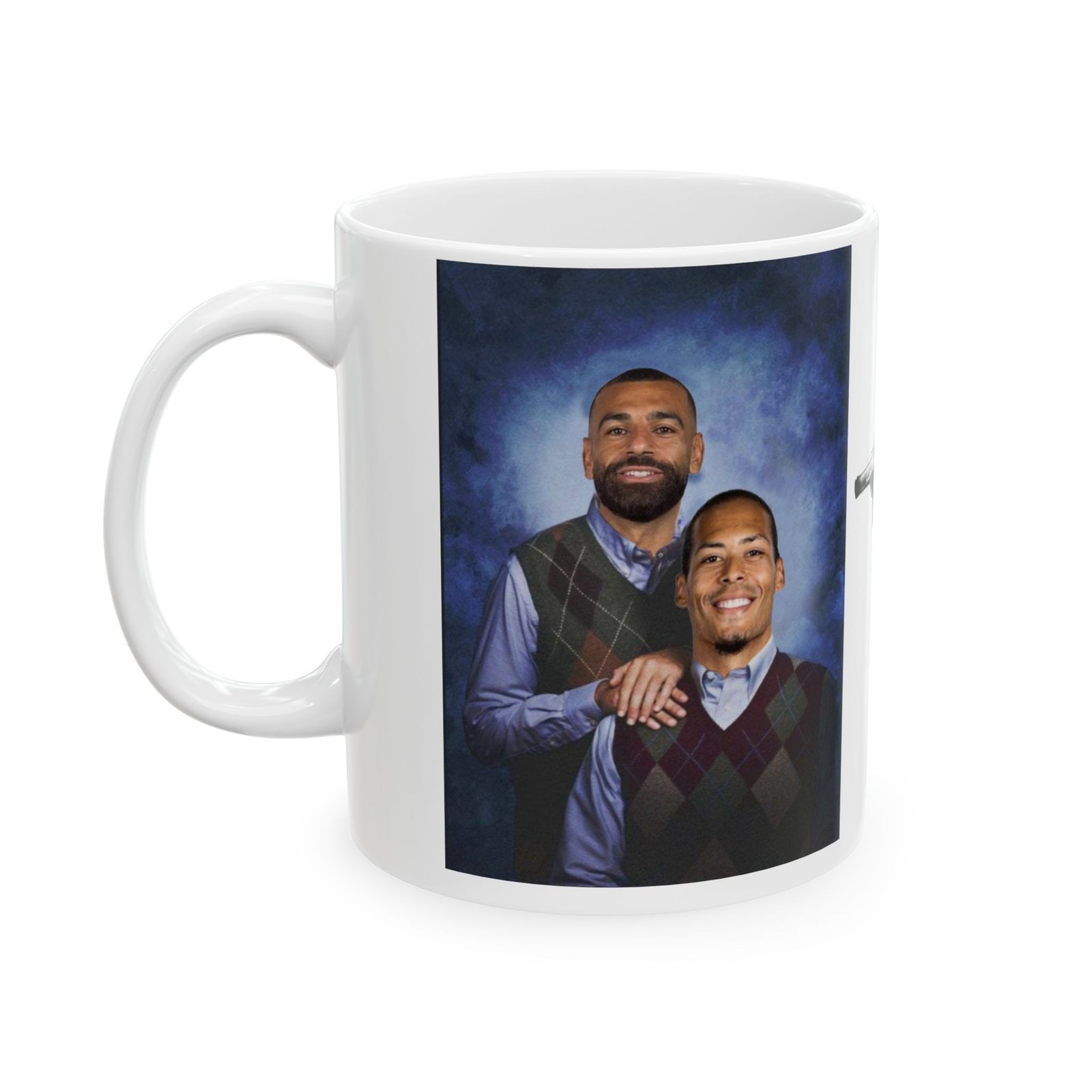Mo Salah & Virgil van Dijk Mug – Liverpool FC Coffee Cup – Soccer Fan Gift for Reds Supporters - Image 4