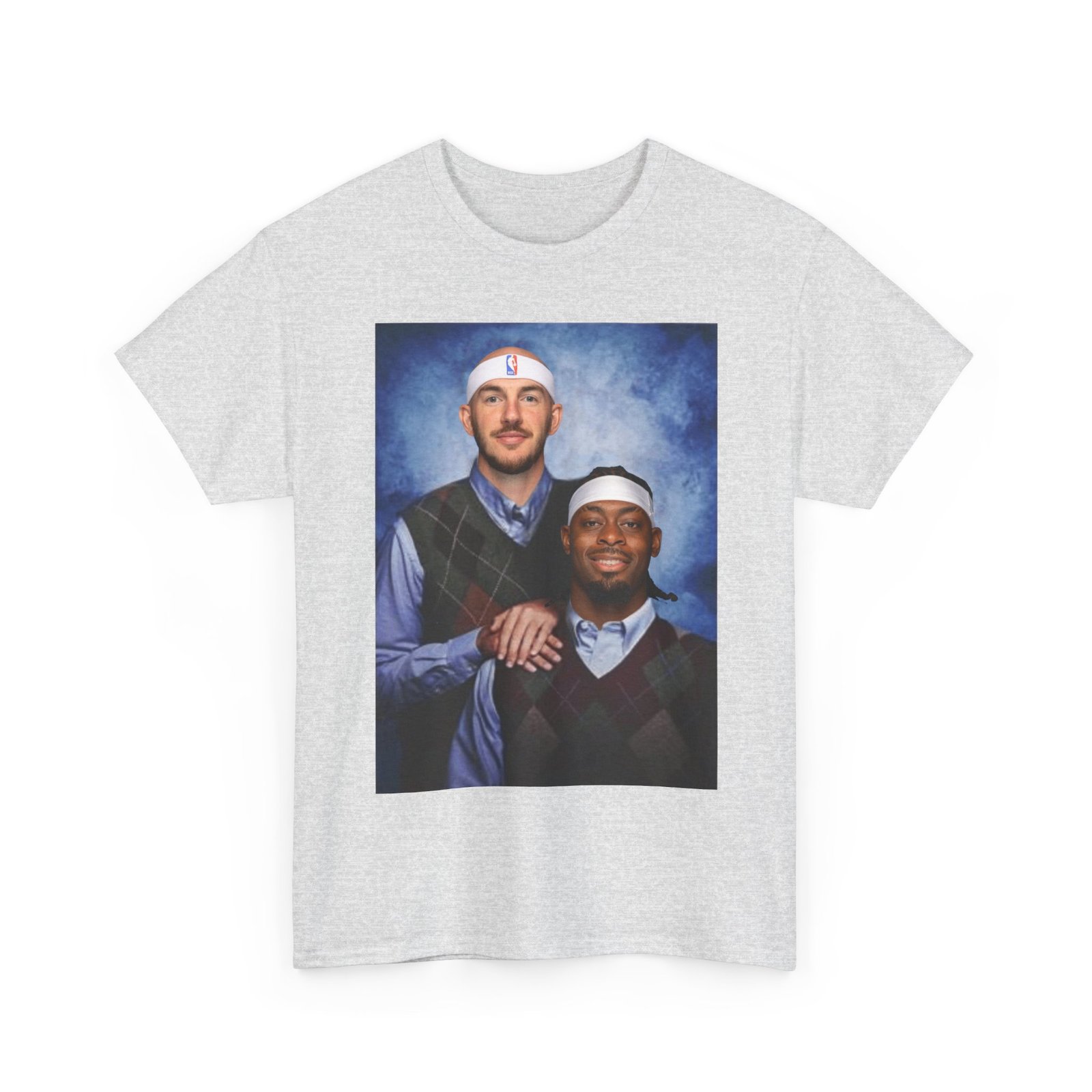 Alex Caruso & Lu Dort Step Brothers T-Shirt | Basketball Duo Tee | Funny Hoops Fan Shirt | Oklahoma City Basketball Gift - Image 13
