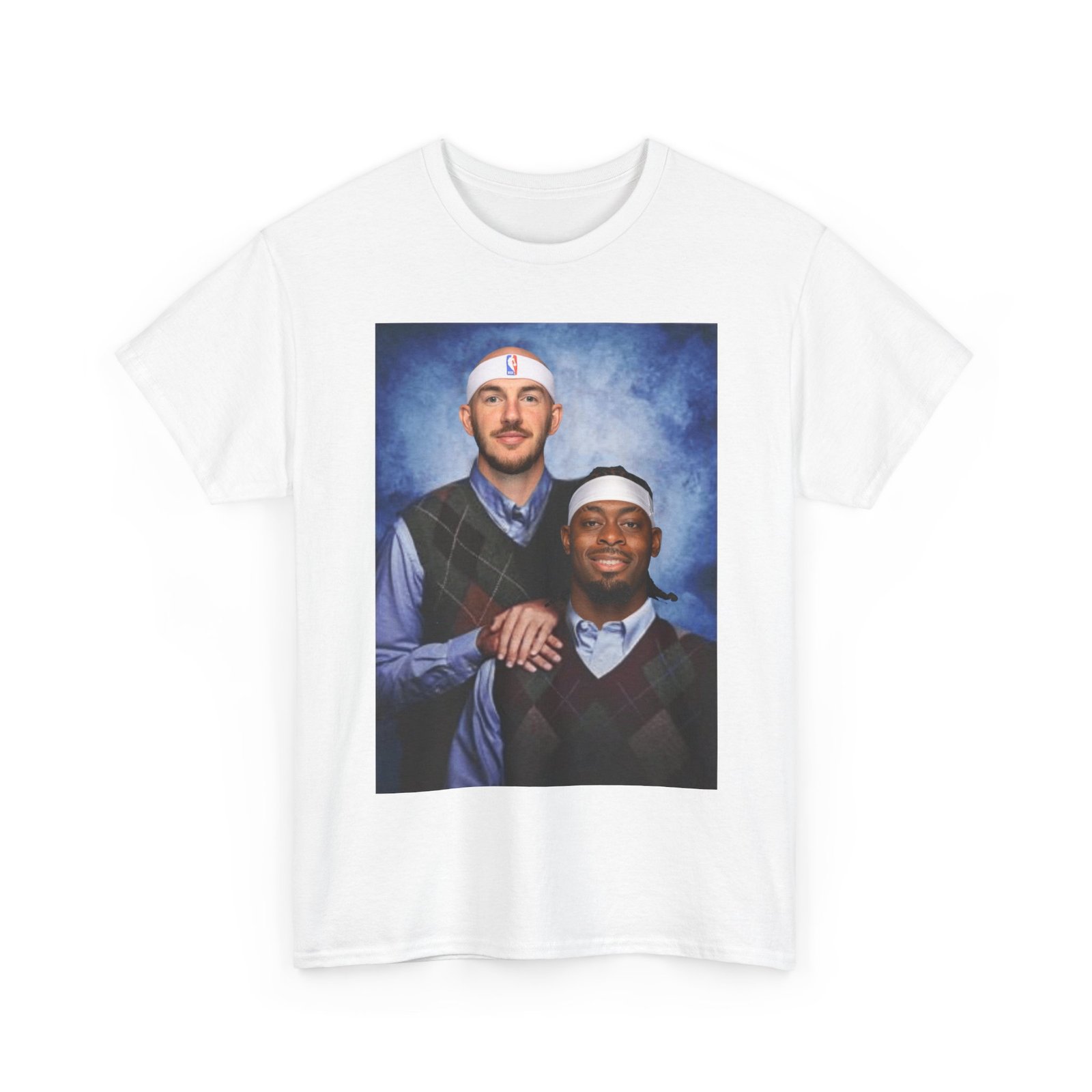Alex Caruso & Lu Dort Step Brothers T-Shirt | Basketball Duo Tee | Funny Hoops Fan Shirt | Oklahoma City Basketball Gift - Image 8