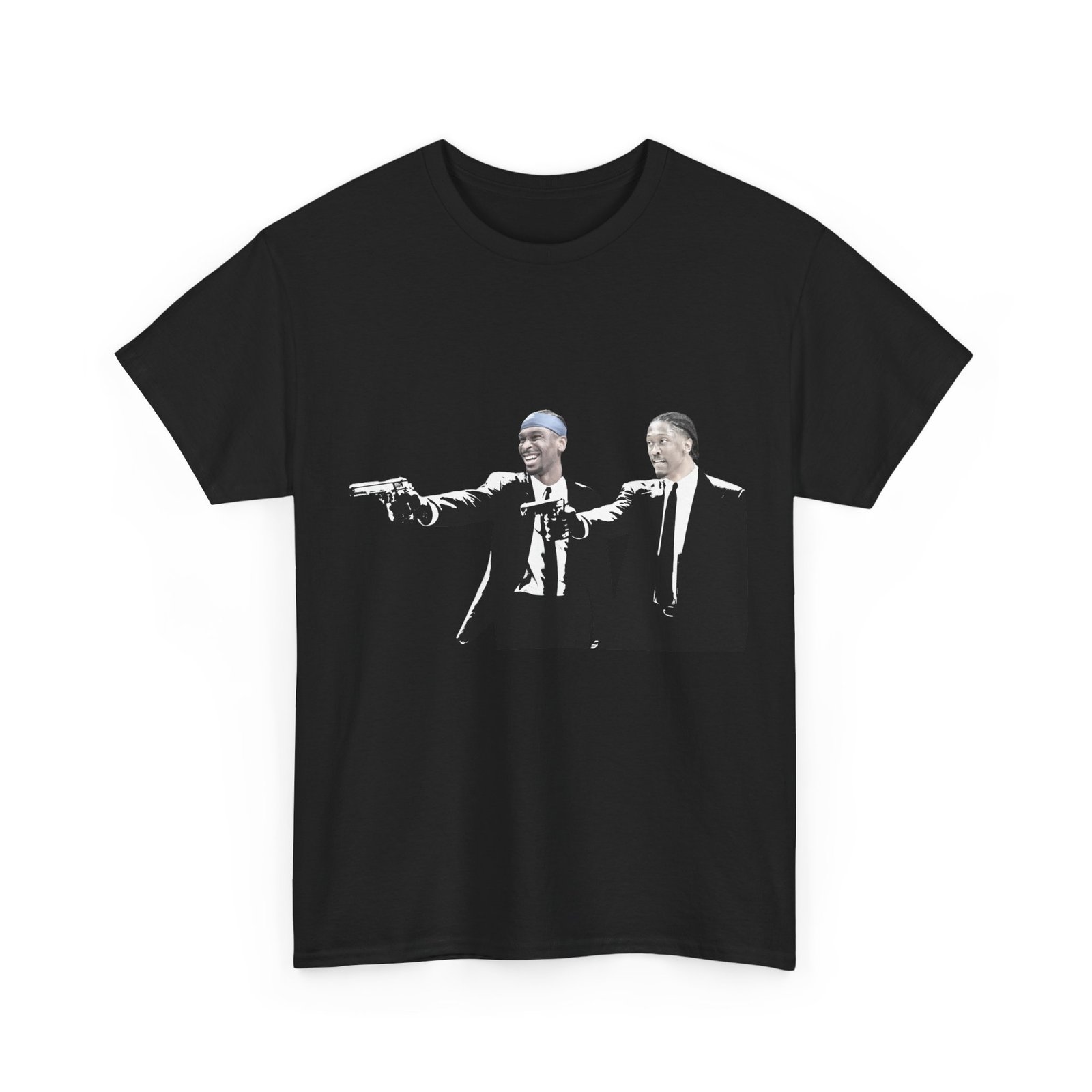 Jalen Williams & Shai Gilgeous-Alexander Pulp Fiction T-Shirt | OKC Thunder Duo Tee | Funny NBA Shirt | Oklahoma City Basketball Fan Gift