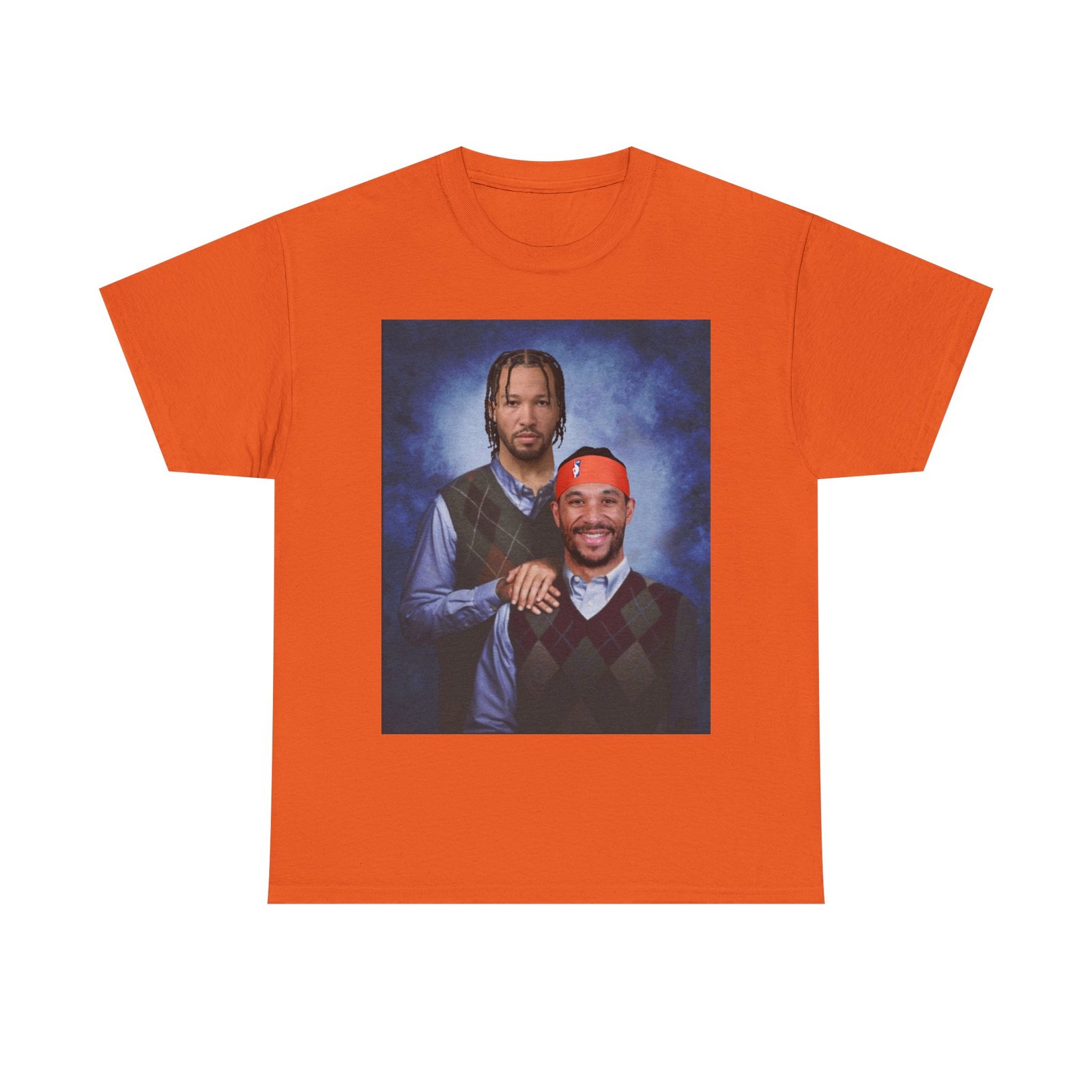 Jalen Brunson & Josh Hart Step Brothers Shirt | New York Knicks Duo Tee | Funny NBA T-Shirt | Basketball Fan Gift | Knicks Shirt - Image 17