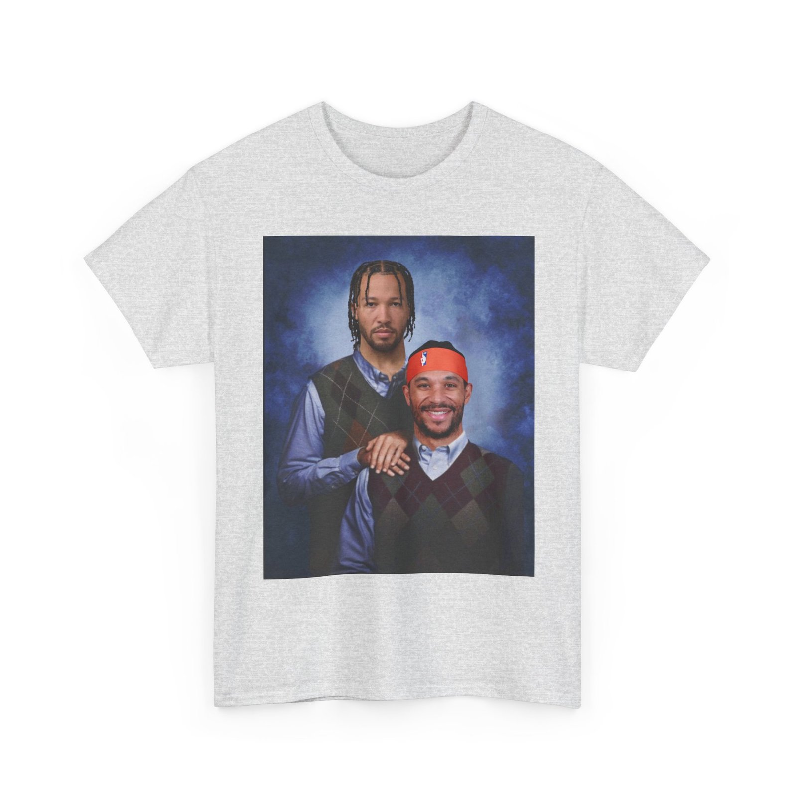 Jalen Brunson & Josh Hart Step Brothers Shirt | New York Knicks Duo Tee | Funny NBA T-Shirt | Basketball Fan Gift | Knicks Shirt - Image 11