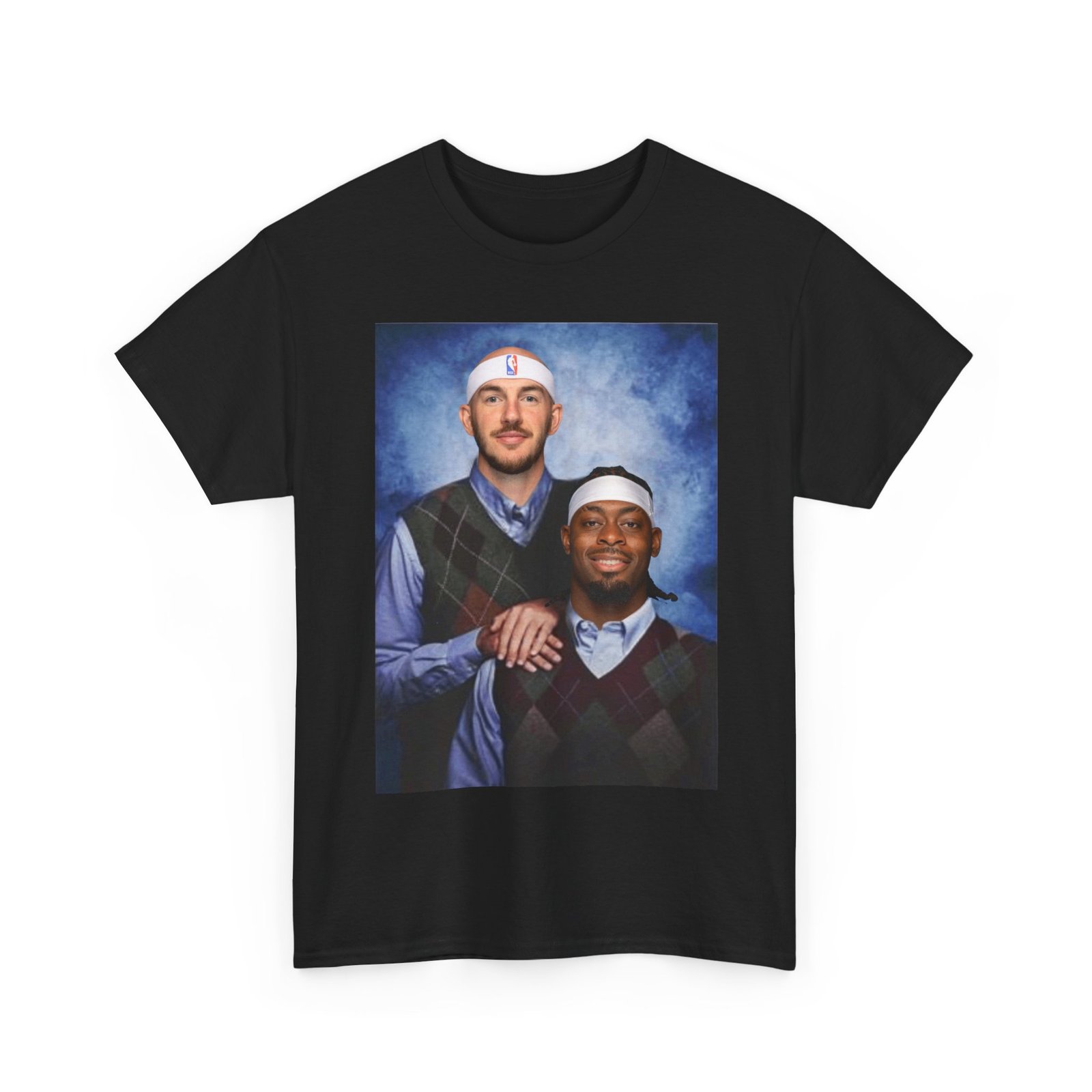 Alex Caruso & Lu Dort Step Brothers T-Shirt | Basketball Duo Tee | Funny Hoops Fan Shirt | Oklahoma City Basketball Gift - Image 4