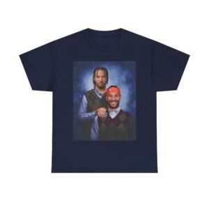 Alternative view of Jalen Brunson & Josh Hart Step Brothers Shirt | New York Knicks Duo Tee | Funny NBA T-Shirt | Basketball Fan Gift | Knicks Shirt