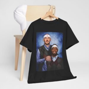 Alex Caruso & Lu Dort Step Brothers T-Shirt | Basketball Duo Tee | Funny Hoops Fan Shirt | Oklahoma City Basketball Gift
